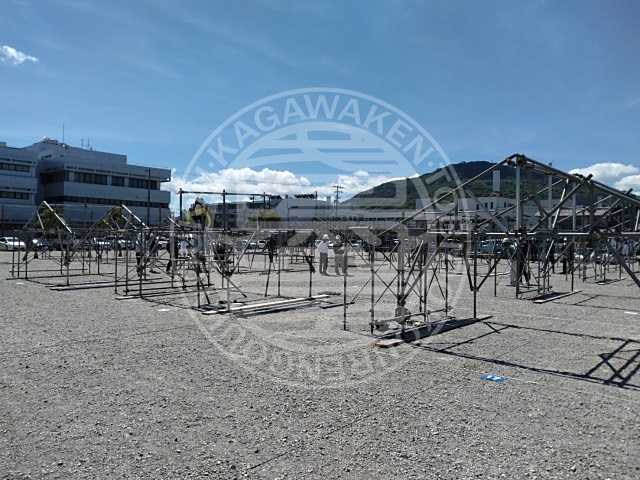 とび１級・２級 技能検定実技試験｜香川県鳶土工連合協会｜協会の活動