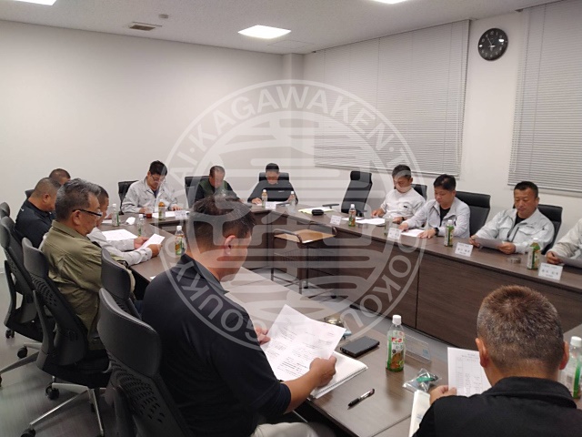 第１回役員会｜香川県鳶土工連合協会｜協会の活動
